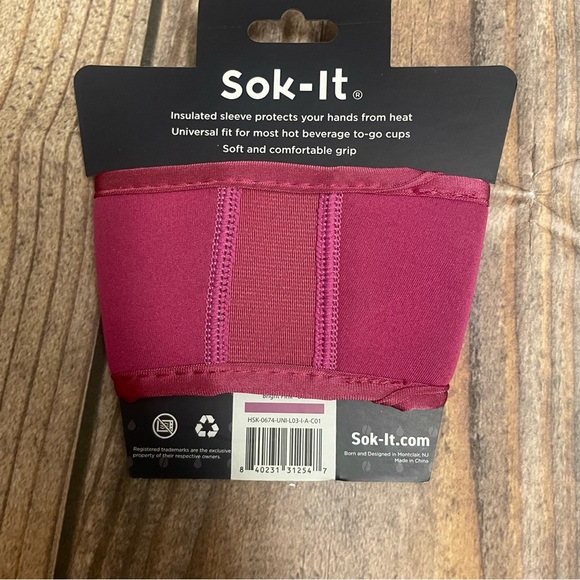 Sok It Hot Beverage Cup Holder NWT - Picture 2 of 3